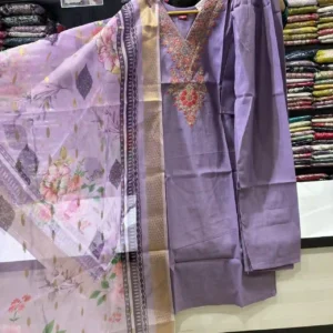 Lavender Straight Suit Set