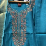 Premium Teal Floral Work Suit Set