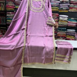 Light Pink Fancy Straight Suit