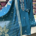 Deep Sea Floral Kurta Set