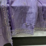 Royal Lavender 3-Piece Festive Suit-3