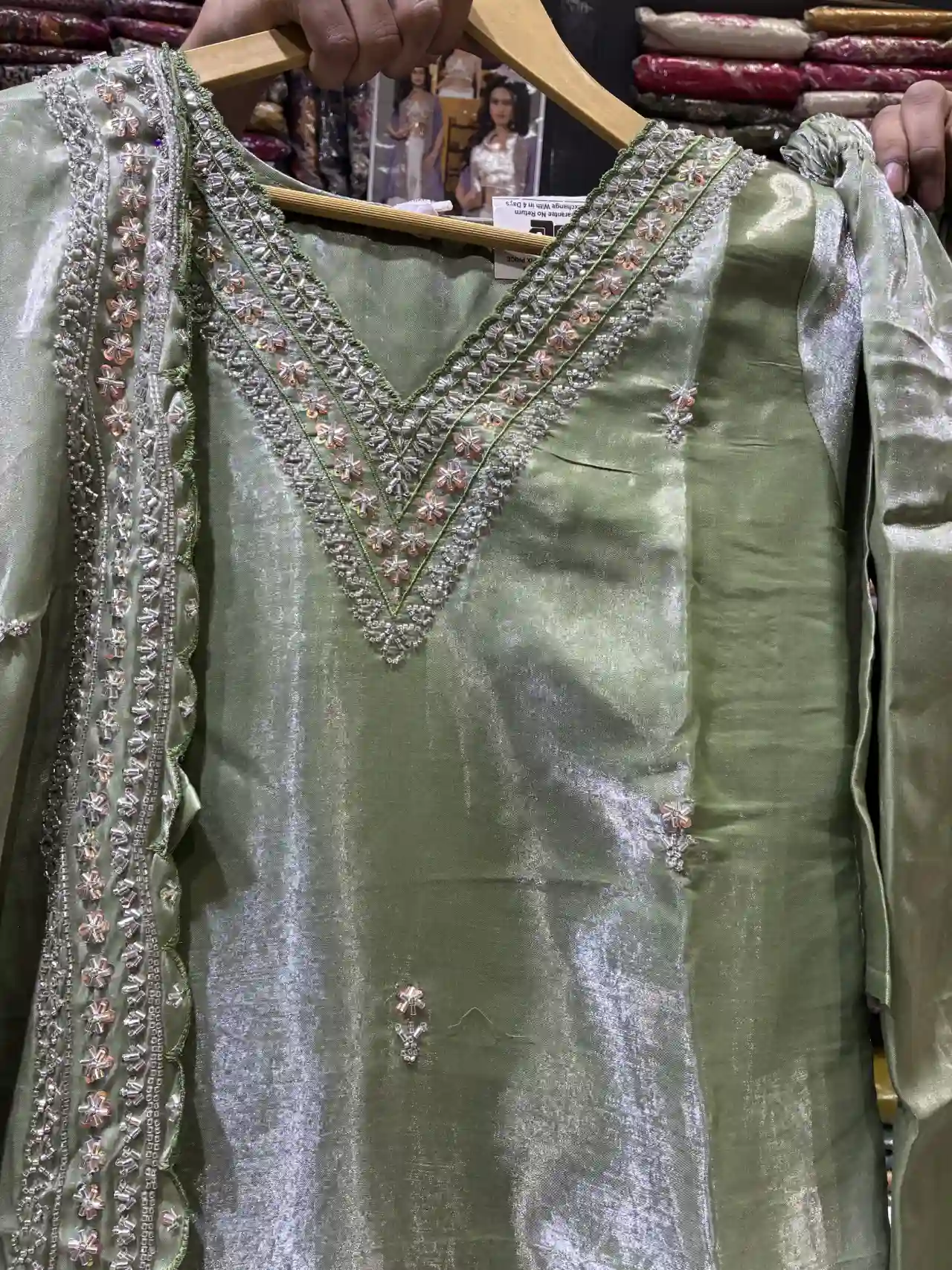 The Gilded Olive Kurta Set